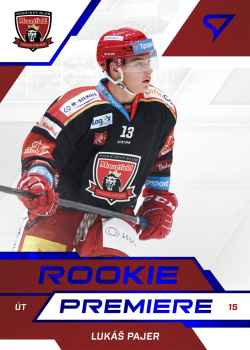 Lukas Pajer Hradec Kralove Tipsport ELH 2022/23 SportZoo 2. serie Rookie Premiere /149 #RP-17
